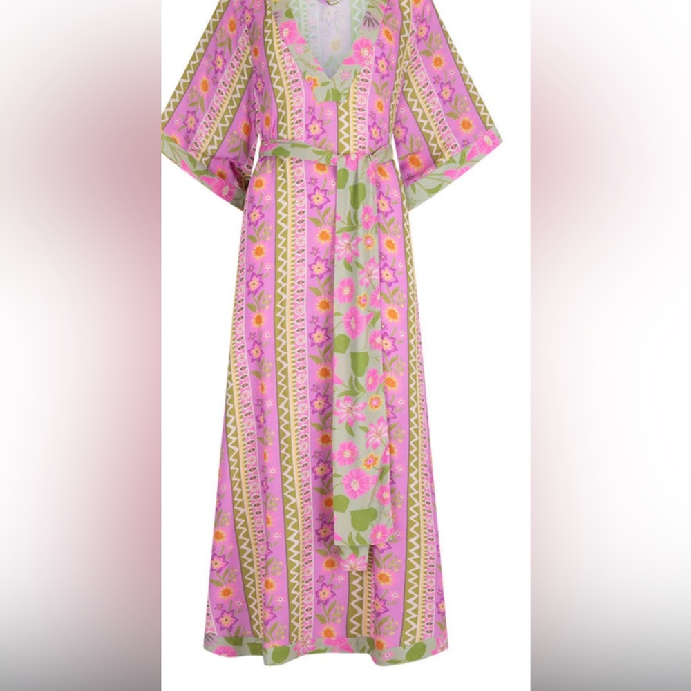 NWOT Spell & the Gypsy Collective Goldie Gown in Desert Rose